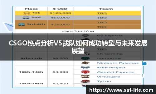 CSGO热点分析V5战队如何成功转型与未来发展展望